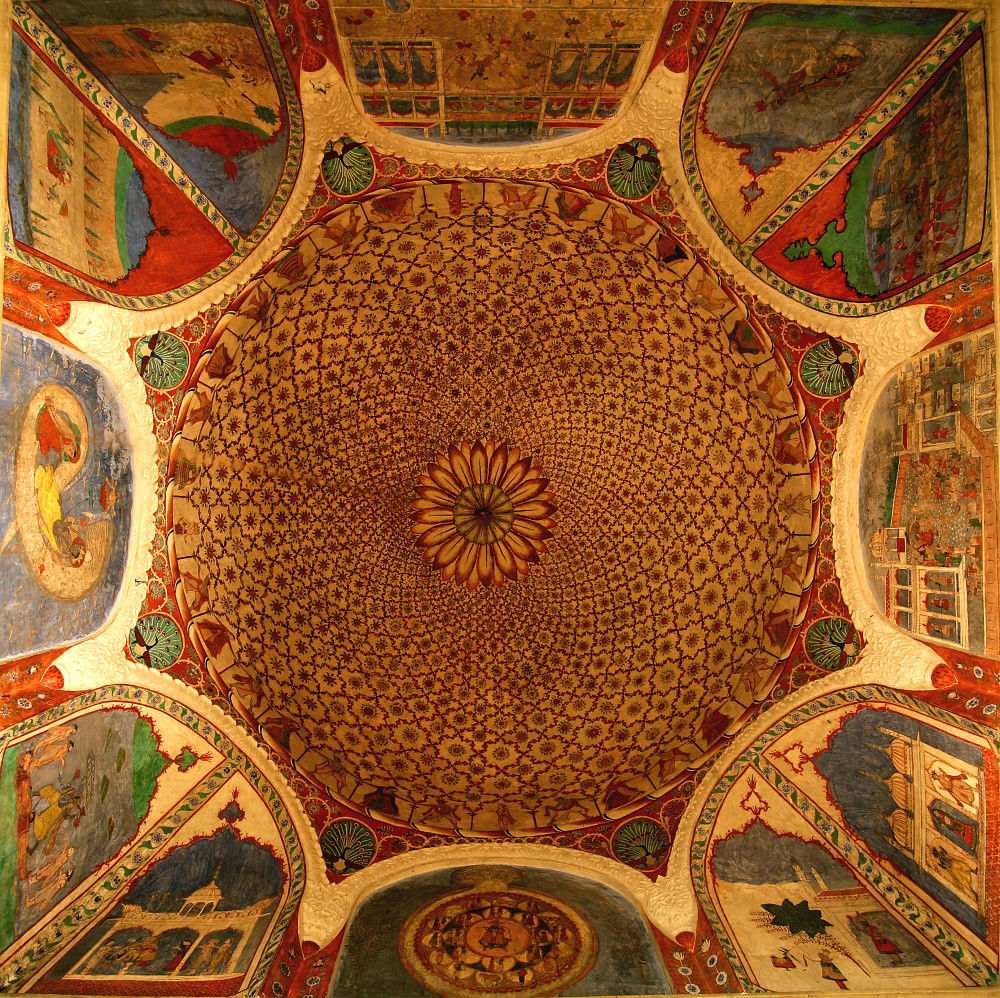 Dada Siba Temple Ceiling by Robert Huber