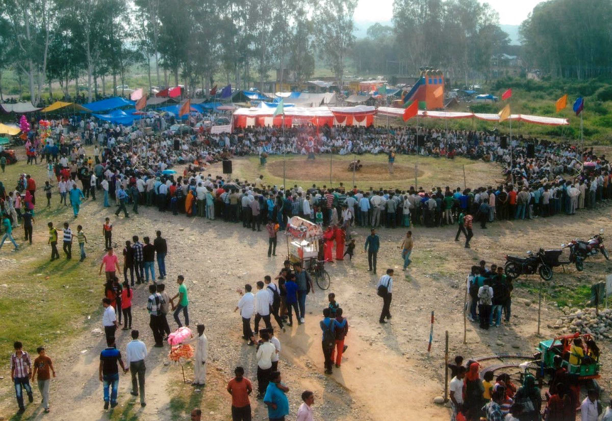 wrestling in Pragpur