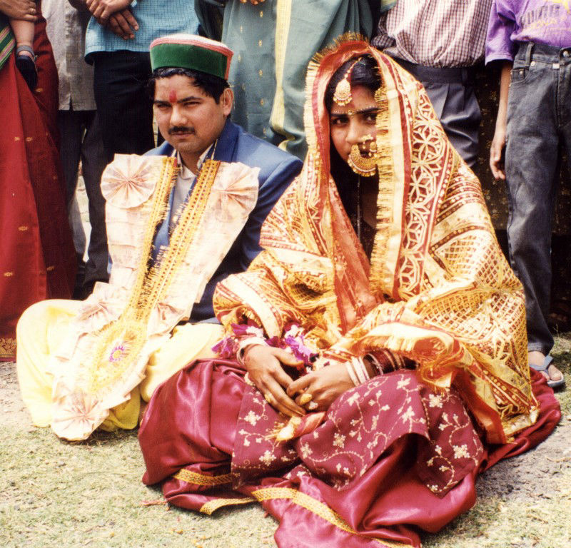 Kangra: Bride and Groom