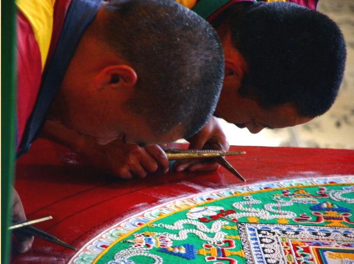 tibetan monks